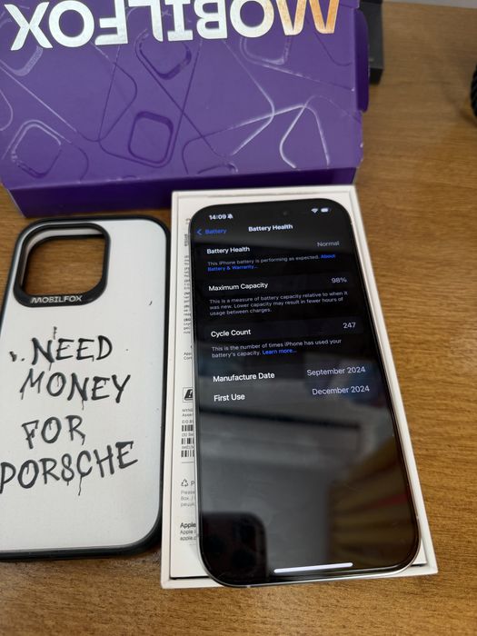 Iphone 16 pro White Titanium 128 gb