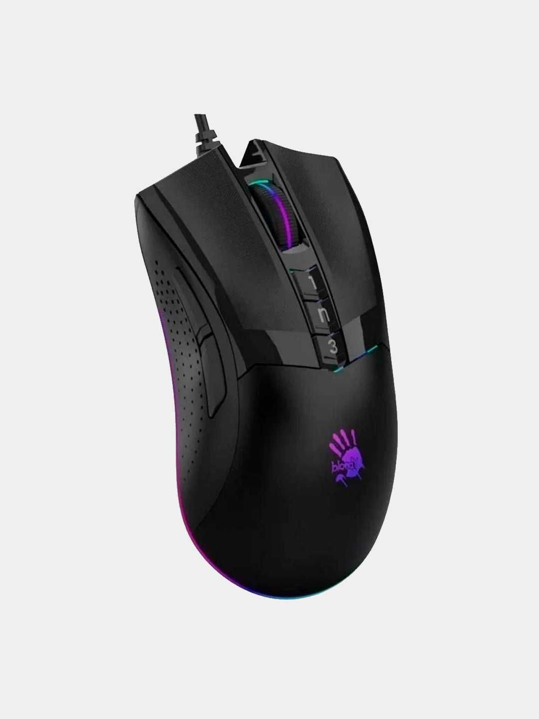 Проводная игровая мышь Bloody W90 PRO 15-Zone RGB Gaminig Mouse