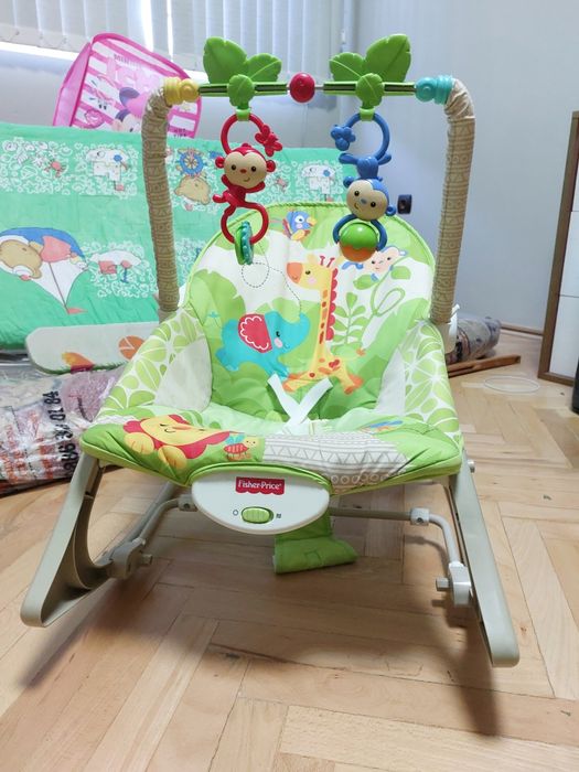 Шезлонг Fisher Price до 18 кг