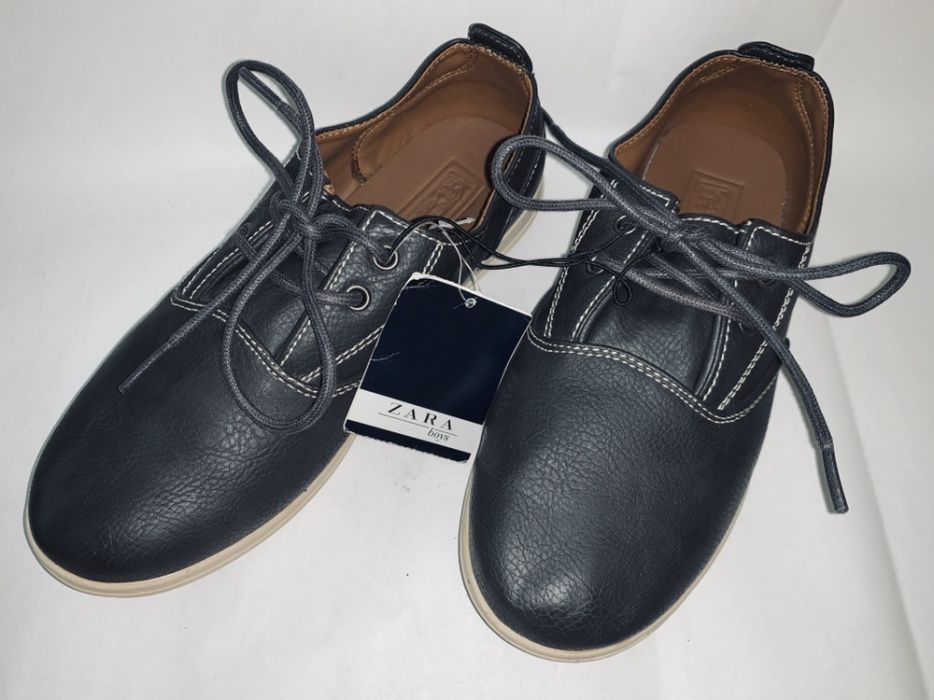 Кожаная обувь ZARA 34 размер