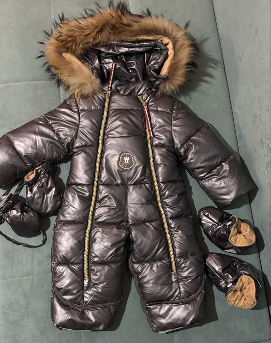 Зимний комбинезон для мальчика, для девочки