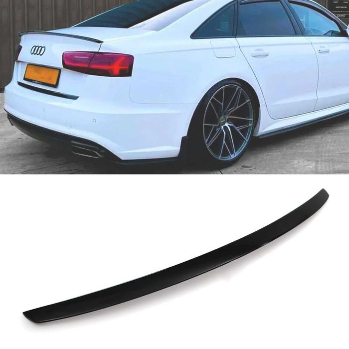 Спойлер за багажник ауди а6 ц7 с лайн / audi a6 c7 spoiler s line