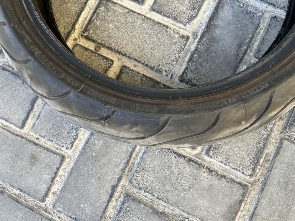 Комплект мото гуми Michelin 180/55/ZR17 и 120/70/ZR17