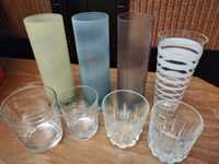 pahare sticlă (diverse capacități)-15 lei