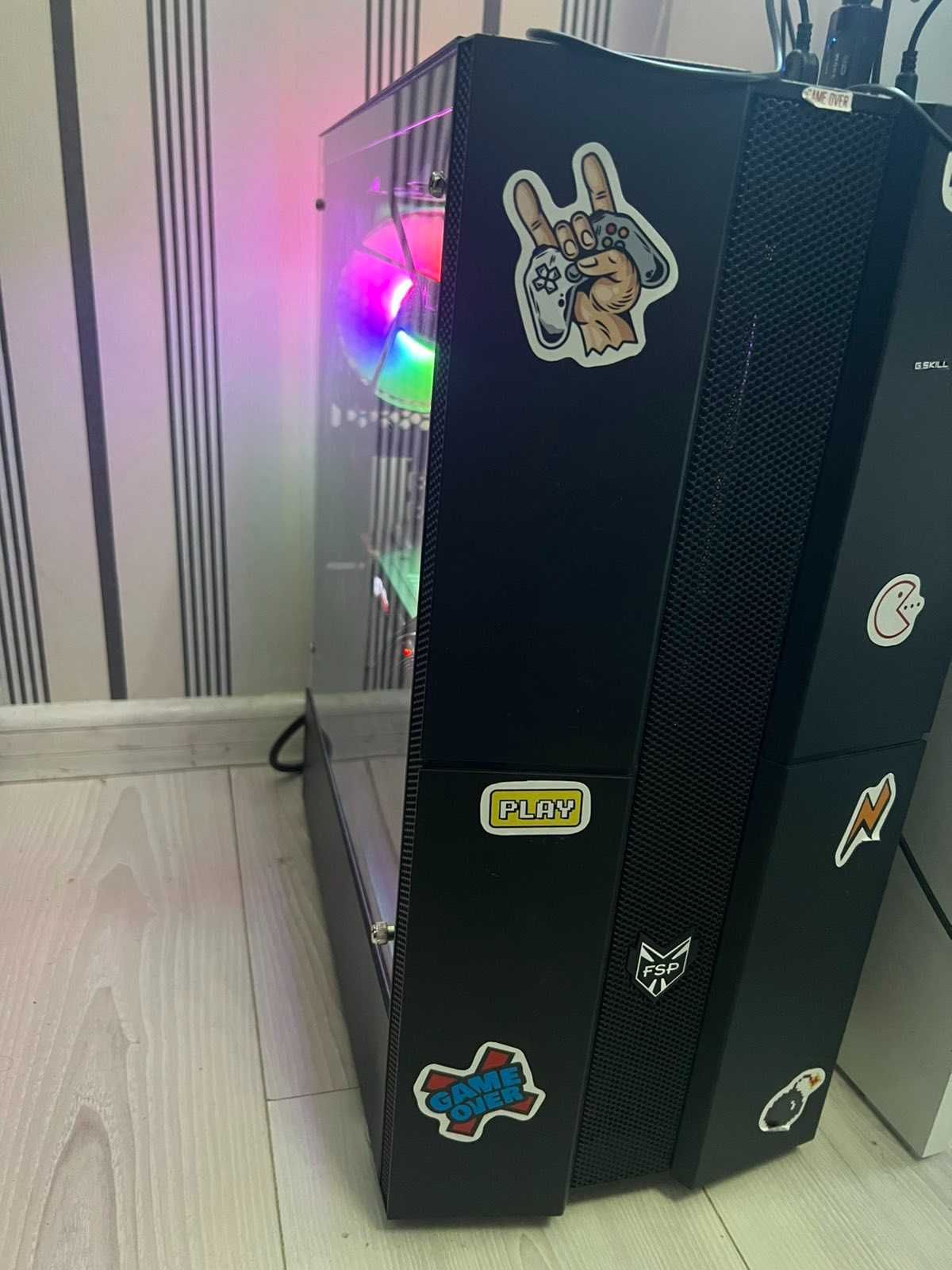 Геймърски компютър Intel i5 4670k /8GB-RAM/gtx1070ti /SSD256/hdd 1tb