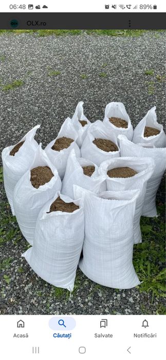 Vând Nisip la Sac 
Nisip ambalat in saci de rafie cu o greutate de