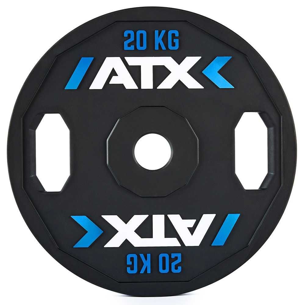Олимпийски Тежести с Хват, Фитнес Дискове ATX - 2×20 кг Ø50 мм
