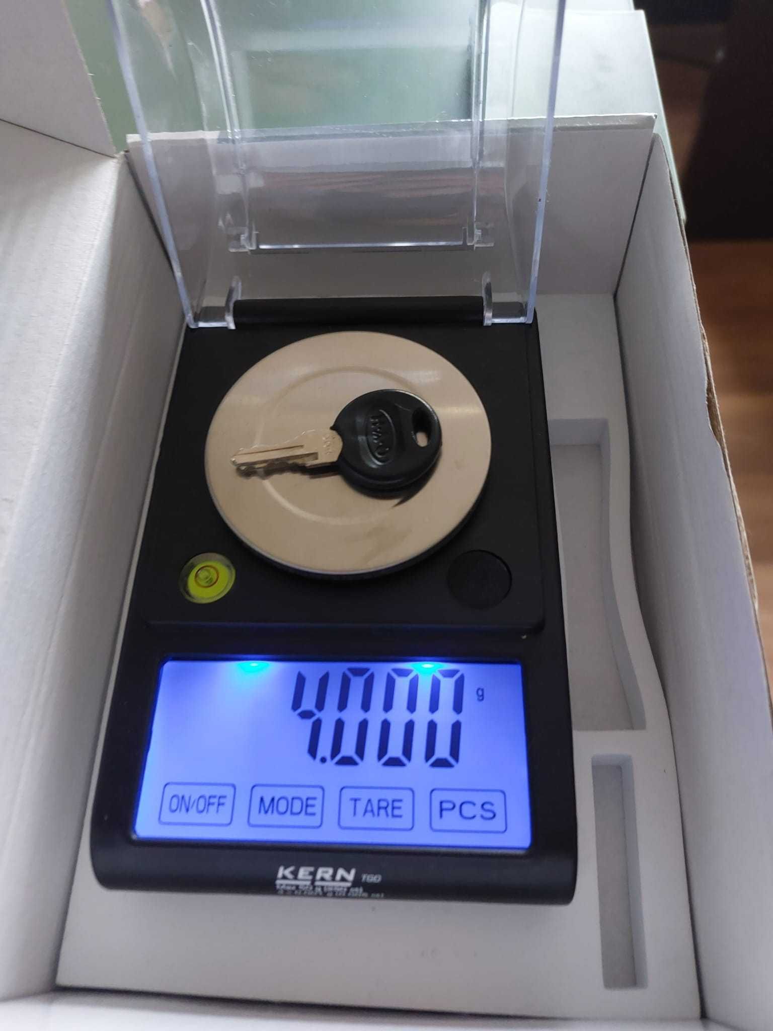 vand cantar pt bijuterii precizie 0,001 g, max 50 g, ca nou, KERN