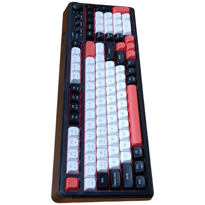Tastatura mecanica Gaming Wireless Bluethooth 2.4 GHZ, 99 taste, RGB