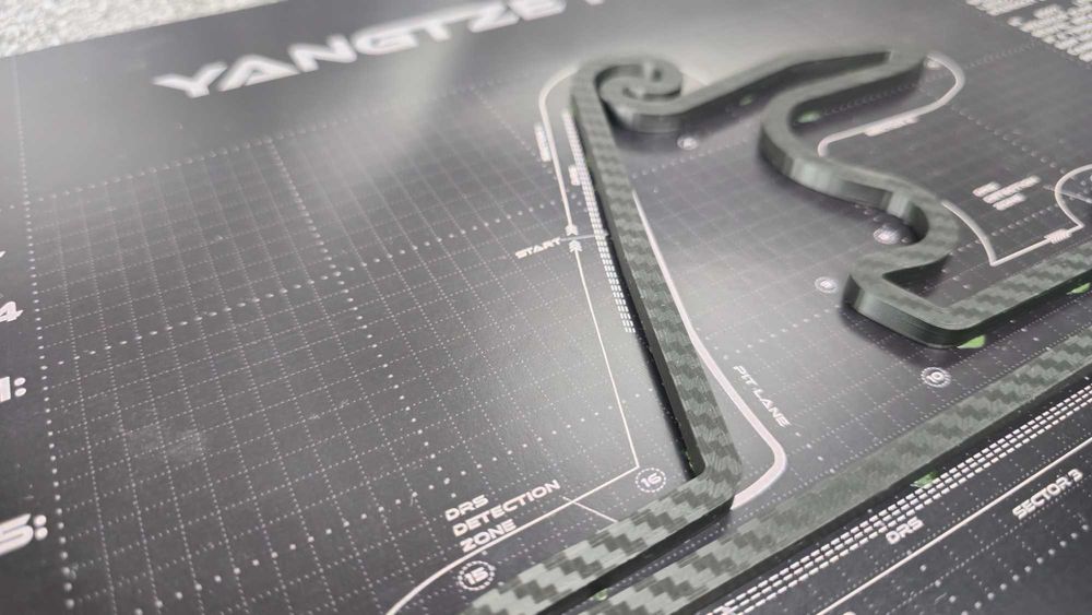 Shanghai – Hartă 3D circuit Formula 1 Chinese GP • GPX Collection