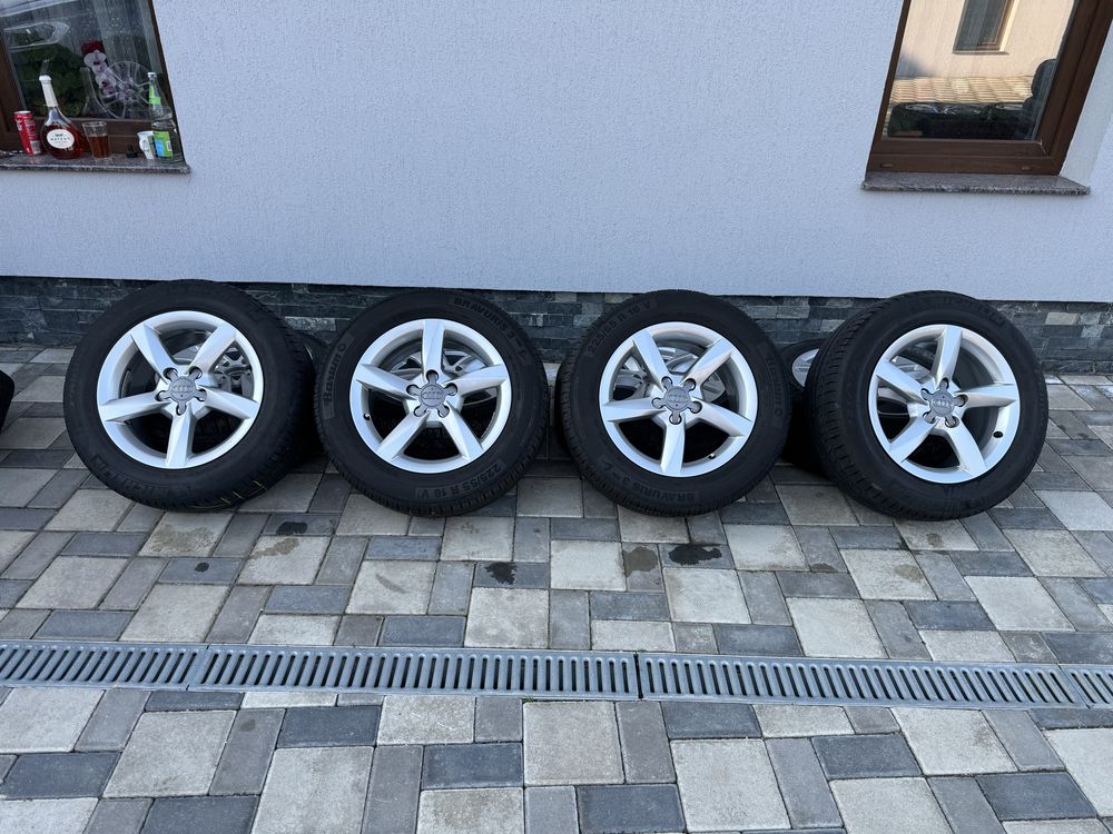 Jante 5x112 Audi A4 A6 225/55/16 Vara volkswagne Skoda Seat Mercedes