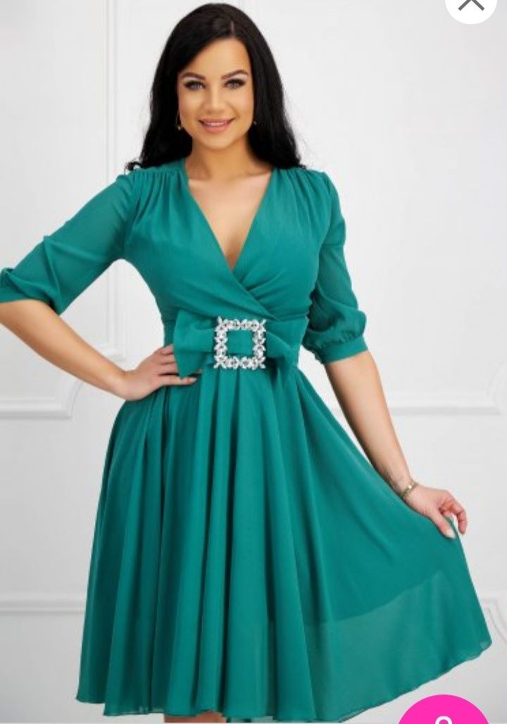 Rochie Pretty Girl verde