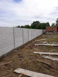 Gard din placi de beton Suceava