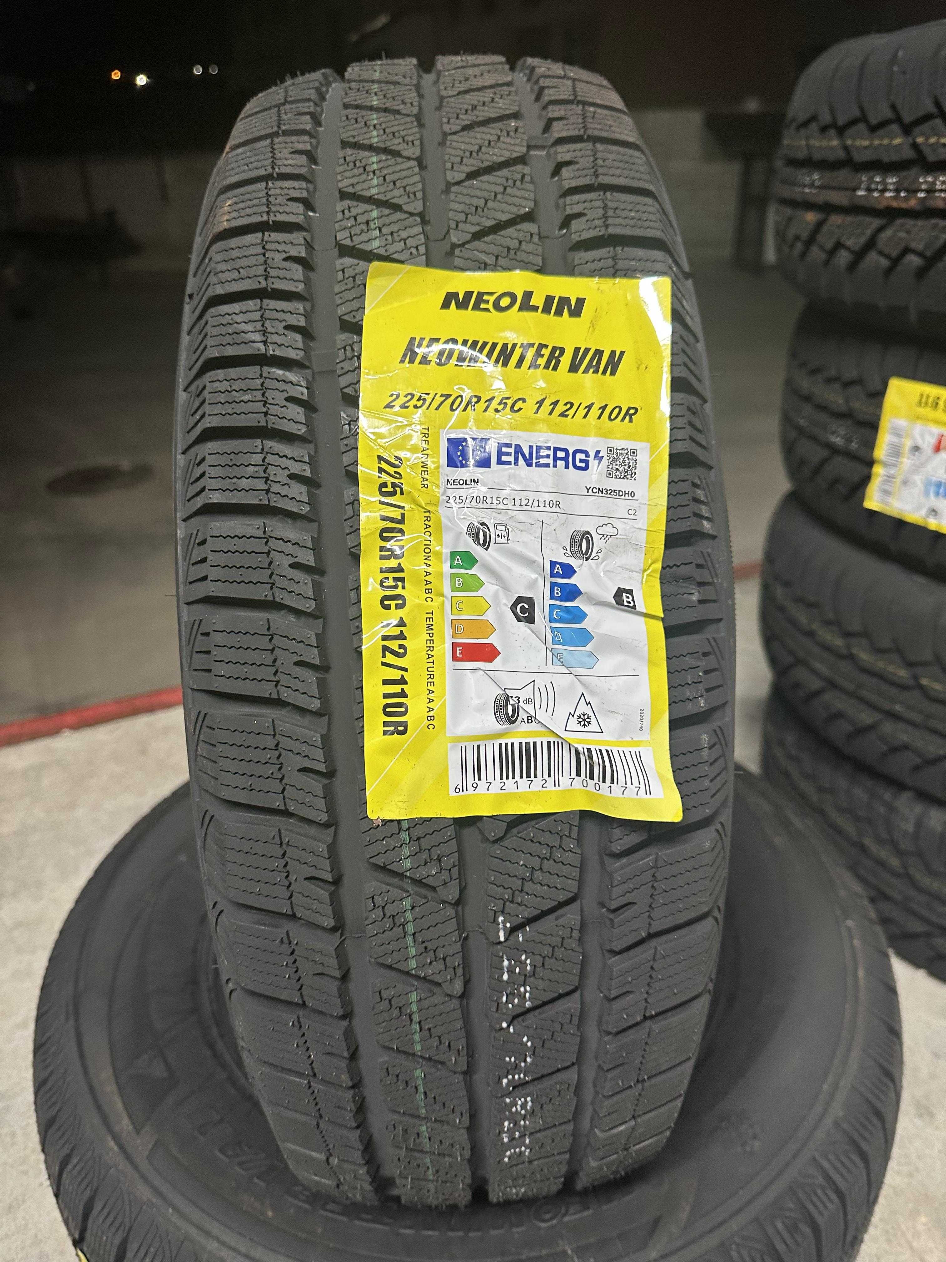 Нови зимни бусови гуми NEOLIN NEOWINTER 225/70R15C 112/110R НОВ DOT