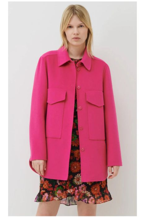 Ново Marella късо, вълнено палто, М