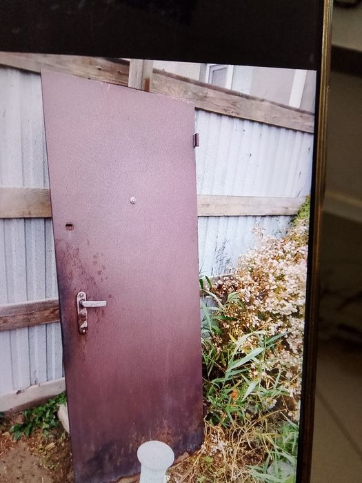 Дверь наружный.железный