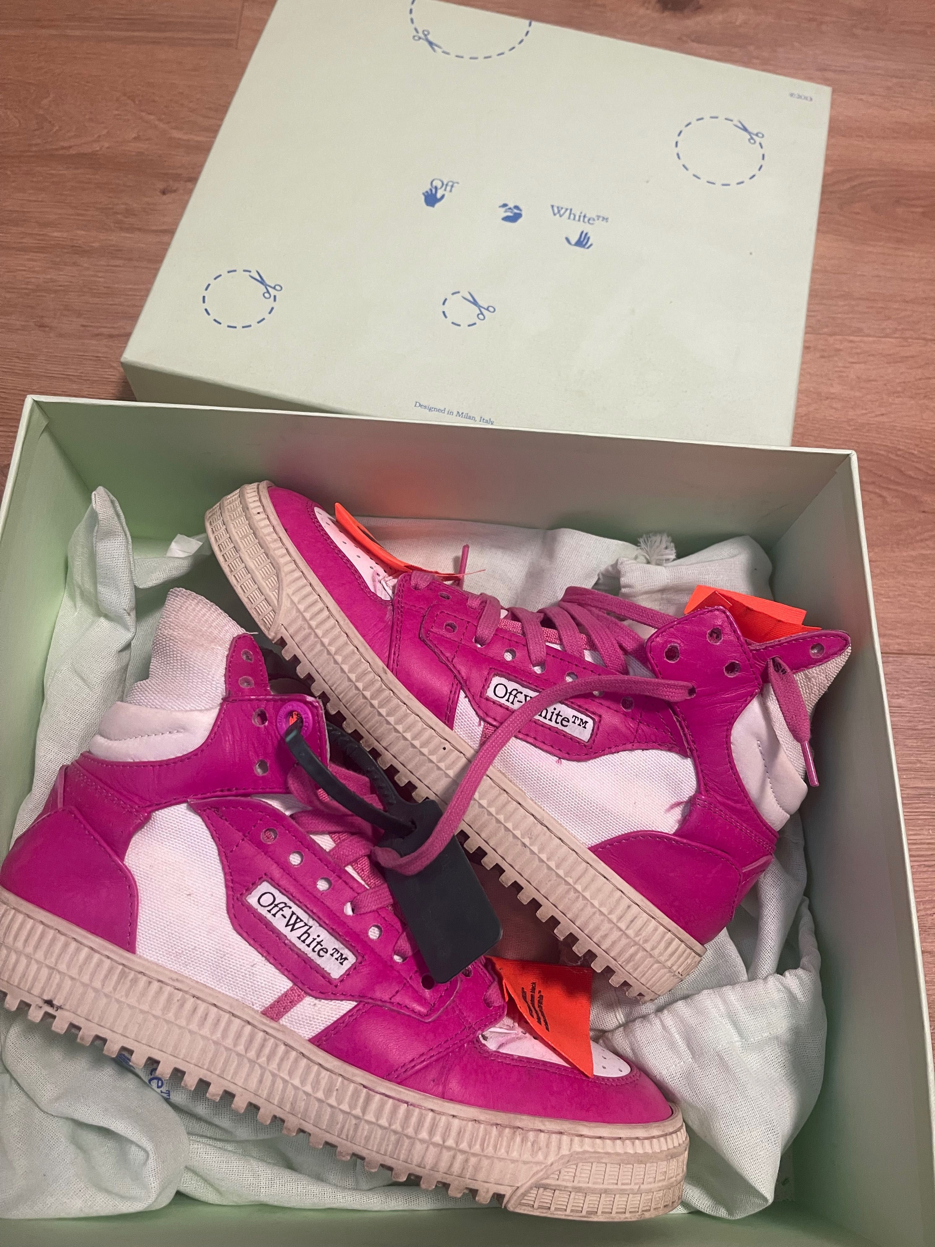 Adidasi OFF White COURT 3.0