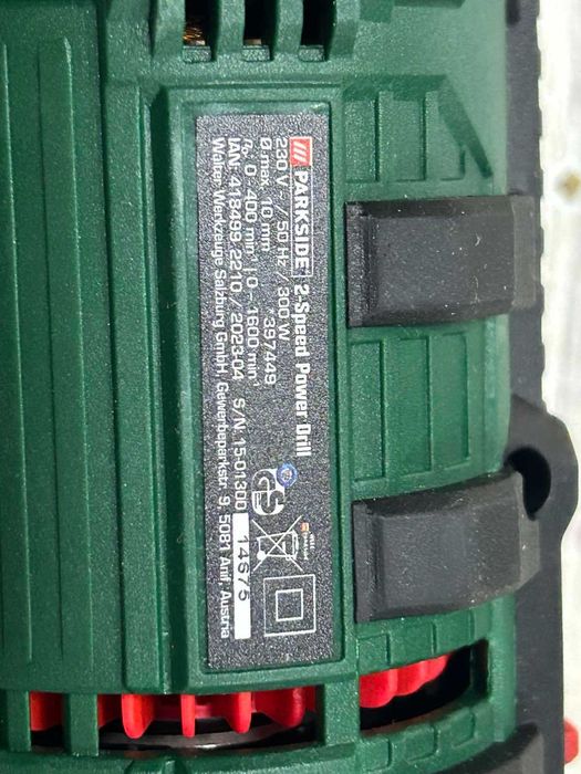 Пробивен Винтоверт PARKSIDE PNS 300 B3