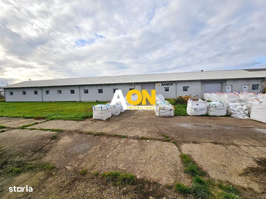 HALĂ Industrială/Producție 573mp, Teren 2793mp, DJ 107F, Comision 0