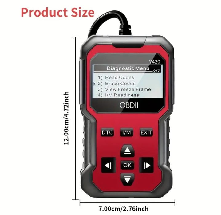 Tester auto multimarca, Diagnoza Auto Acasă cu display integrat