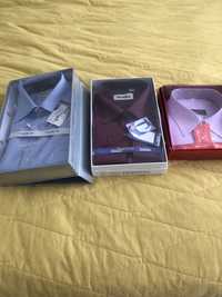 Рубашки новые мужские в коробке