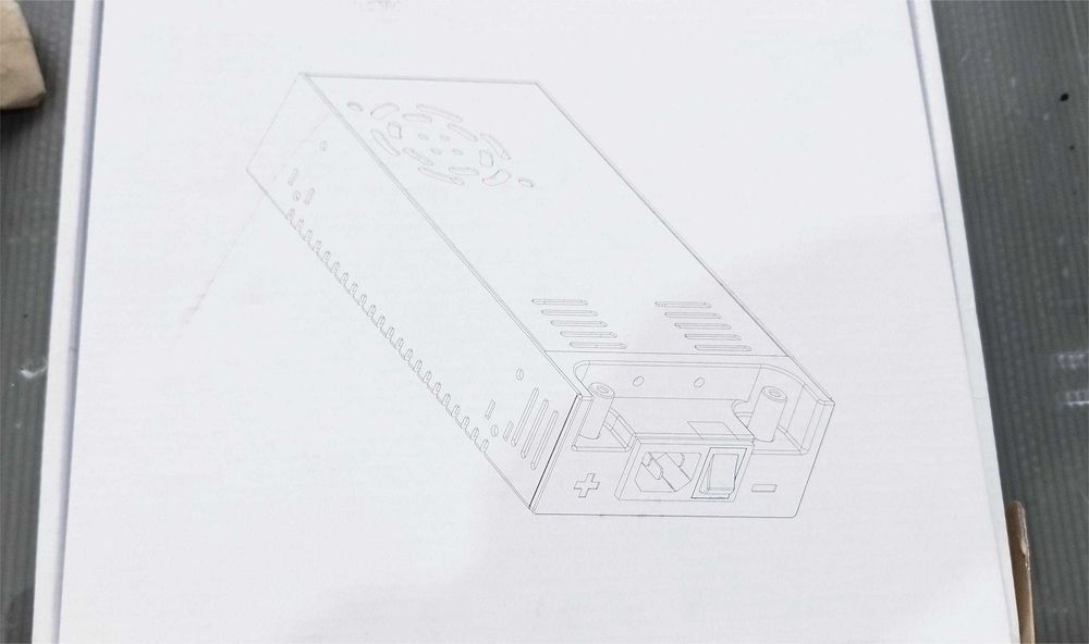 Импулсно power supply 12V 50A 600W трансформатор AC към DC