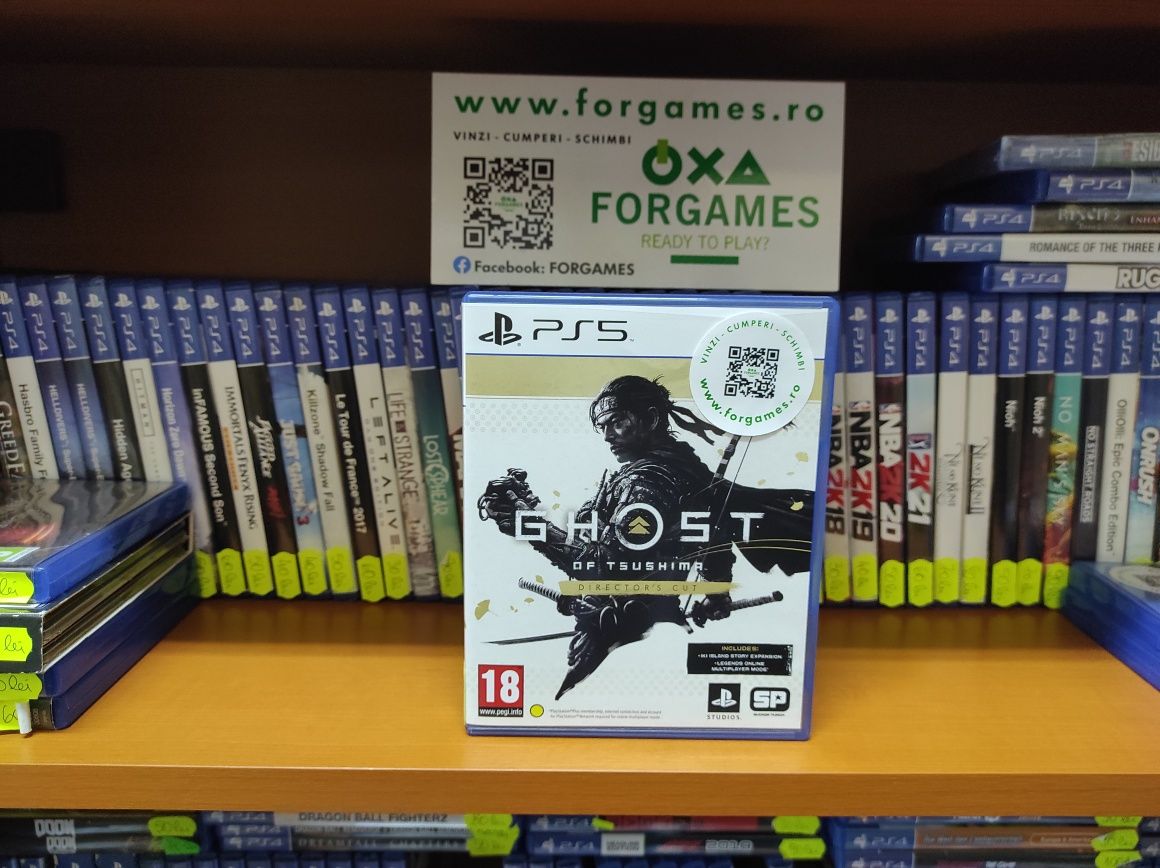 Vindem jocuri PS5 Ghost of Tsushima Director's Cut PS5 Forgames.ro