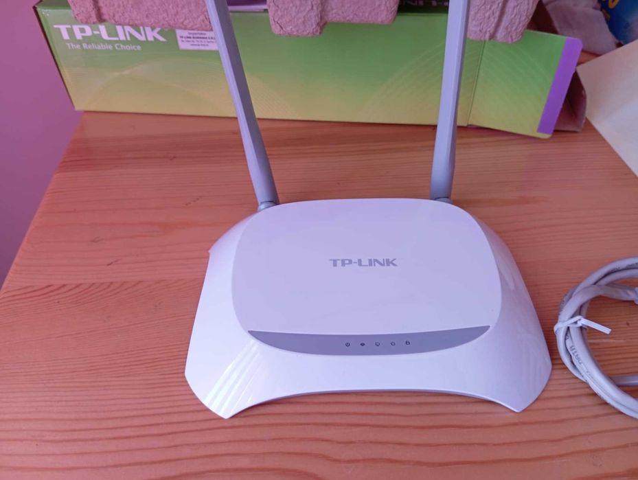 Нов Рутер TP-Link - TL-WR840N, 300Mbps, бял