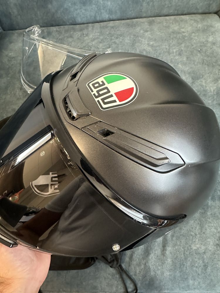 AGV K6 matt black с два визьора
