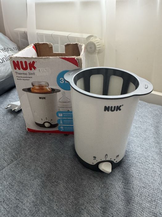 Нагревател за шишета и бурканчета Nuk - Termo 3 в 1