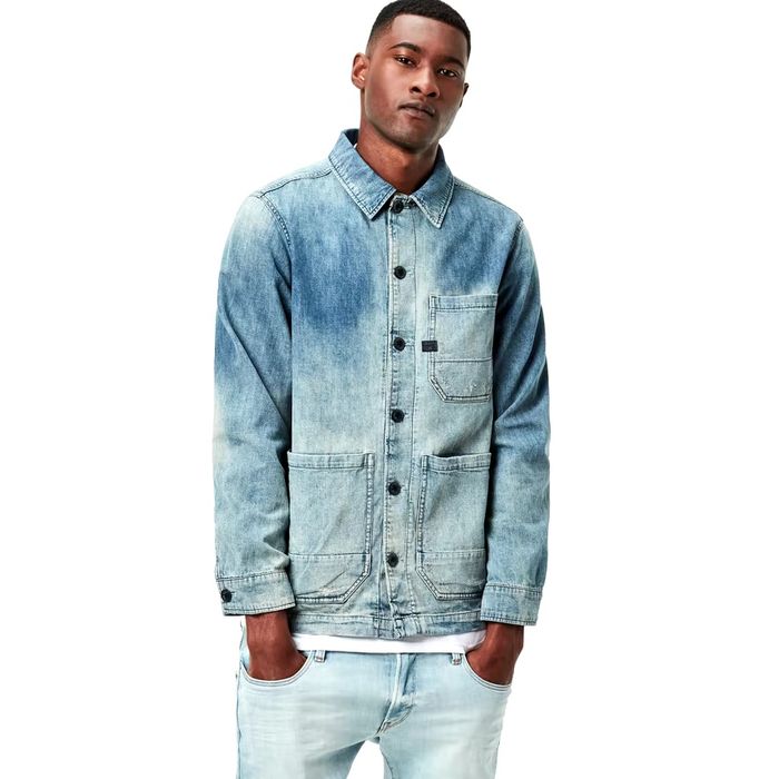 Оригинално дънково яке риза G-STAR RAW Blake M , L ново мъжко