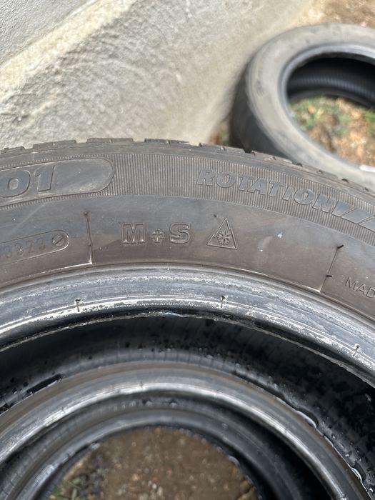 4 Cauciucuri de iarna + cauciuc de rezerva m+s