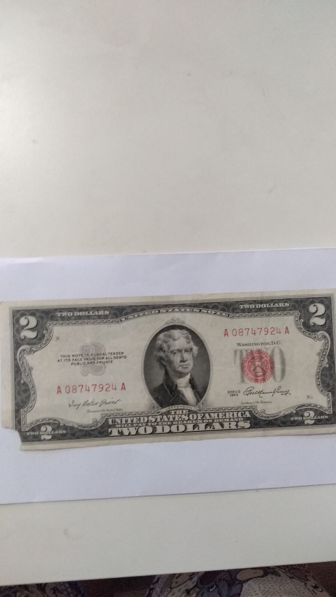 Двудоларова банкнота