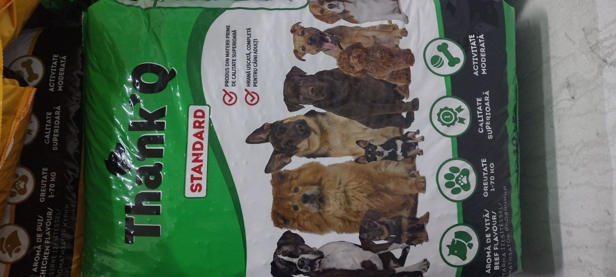Hrană uscată pt câini  la sac de 10 kg