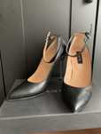 Pantofi piele neagra