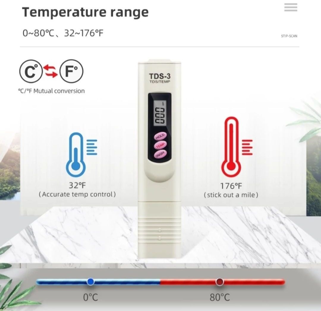 TDS METER - Barcha viloyatlarga pochta orqali yuboramiz!