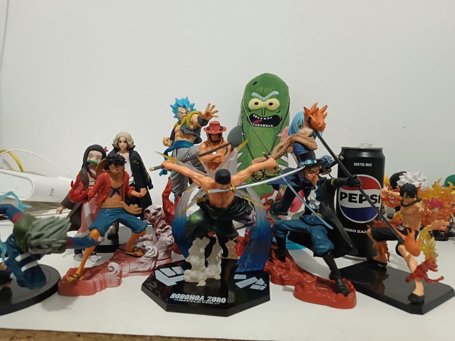 Colectie figurine anime(DragonBall,One Piece,Naruto,OnePunchMan,HxH)