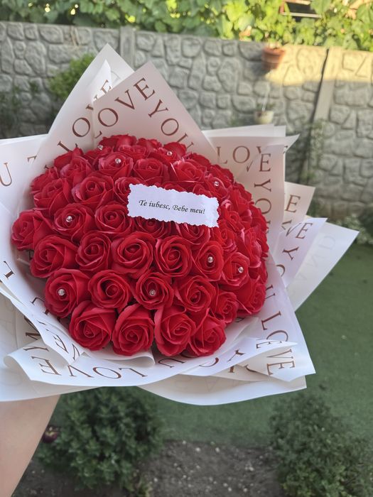 Buchete din trandafiri de sapun