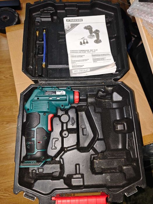 Компресор Parkside PAK 16 A1 с куфар и аксесоари