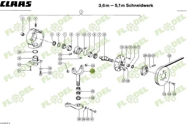 Furca grup cutit combina CLAAS 643682