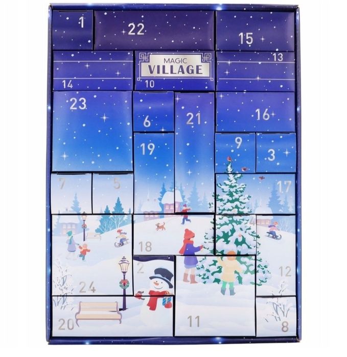 Коледен календар с 24 фигурки