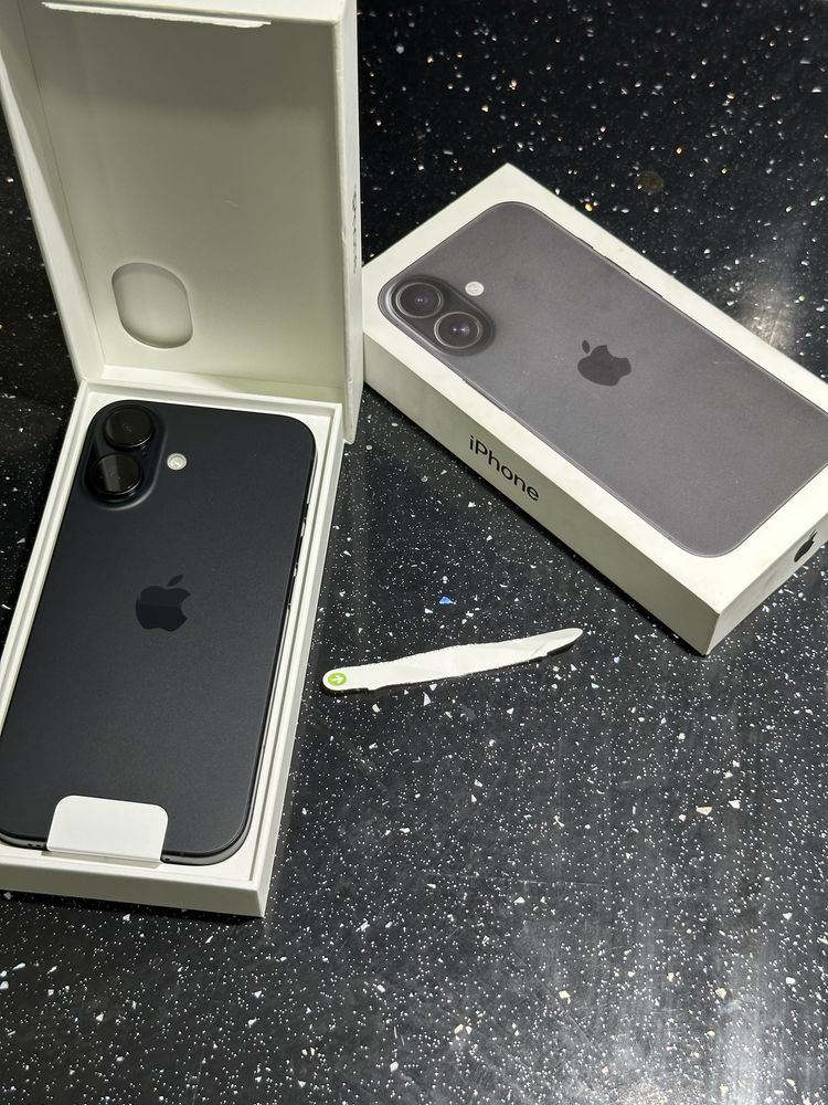 Iphone 16 128GB Black Чисто нови! Гаранция!