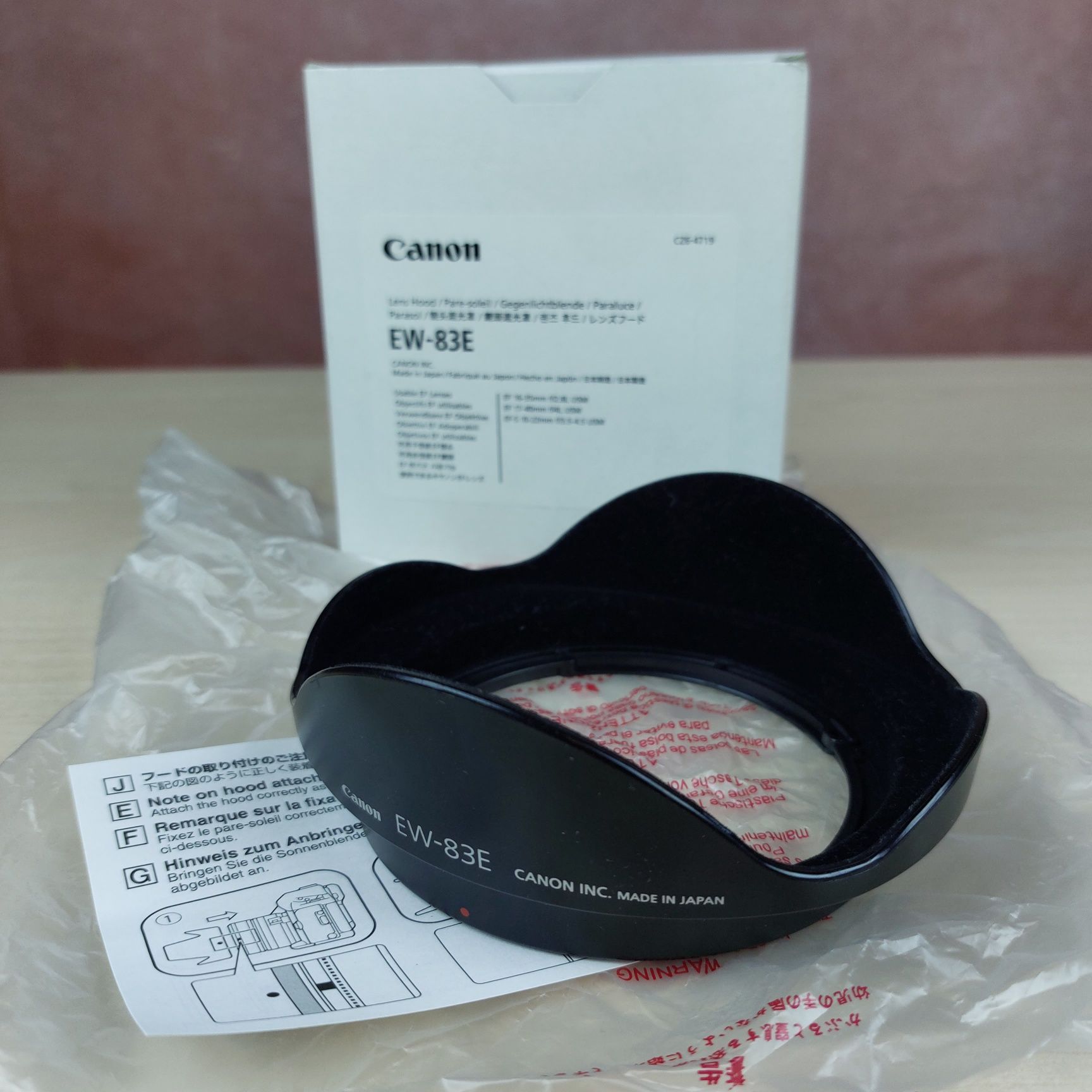 Parasolar original Canon EW-83E