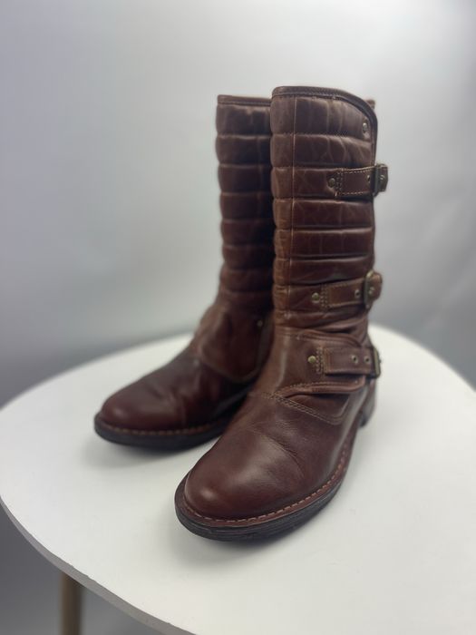 Cizme Ugg piele naturala  cognac