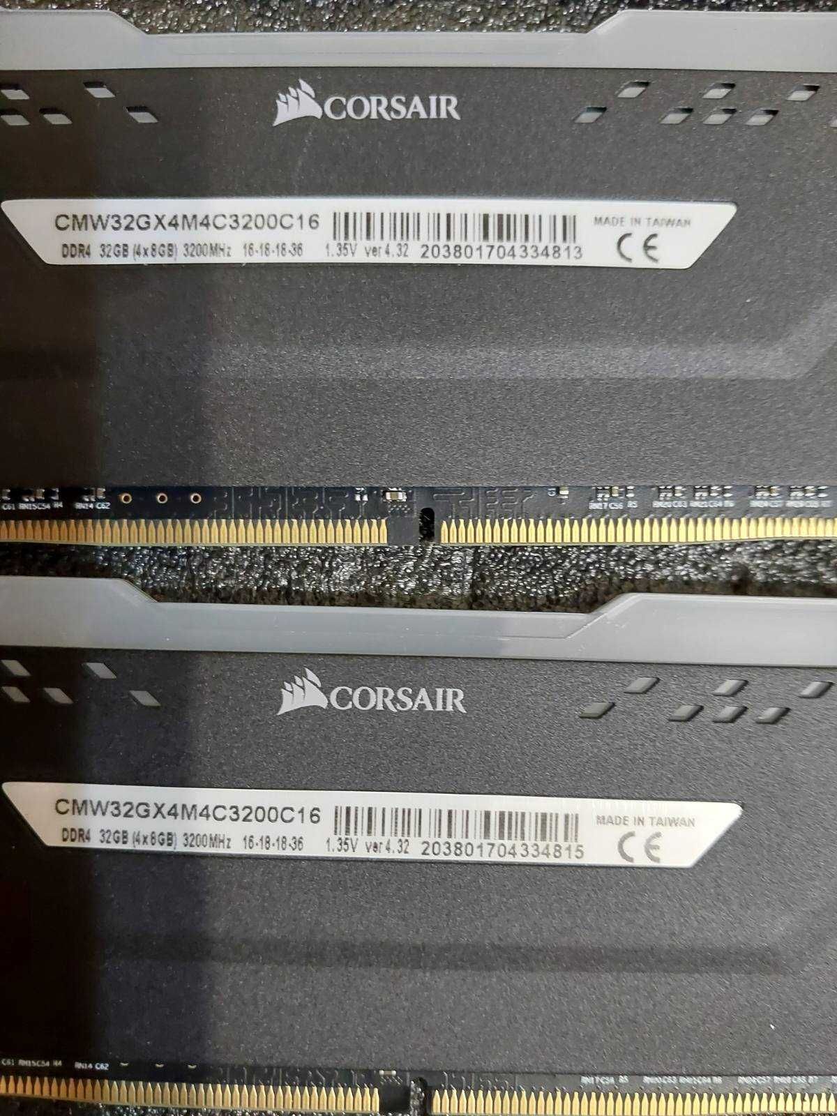 32GB DDR4 - G.SKill, HyperX, Corsair, 3200Mhz, CL16, RGB