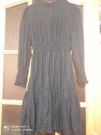 Платье чёрное нарядное для девочки подростка в отличном состоянии