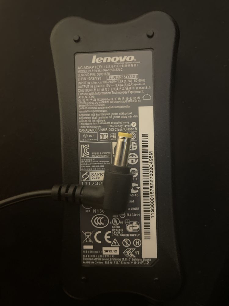Incarcator Lenovo 19V/3.4A