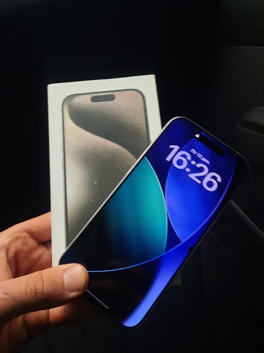 Iphone 15 pro dual 256gb 87% karobka dakument