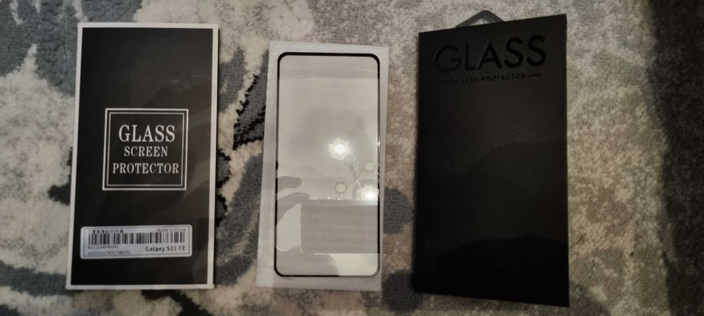 Folie telefon (glass screen protector) Samsung S21 FE noua