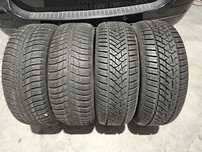 4 Anvelope , cauciucuri de iarnă 215 60 16 ,2xDunlop + 2xBridgestone